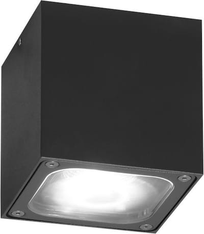 Konstsmide 7852-370 Cesena Buitenlamp (plafond) LED 6 W Energielabel: G (A - G) Antraciet