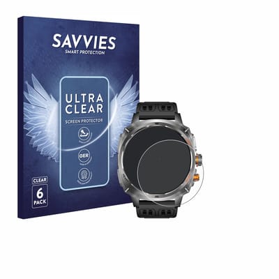 Savvies - Screenprotector voor Rogbid Titan V 1.75" - Folie Beschermfolie transparant 6 Stuks