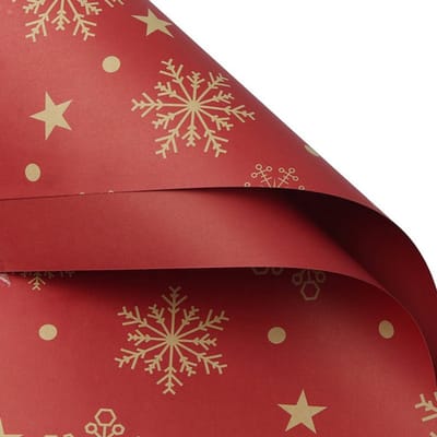 QTTVBTNA 10 Rollen Kerstinpakpapier – Kraft Cadeaupapier – Feestelijk Cadeaupapier voor Feestdagen, Verjaardagen en Feestjes -50cm*70cm