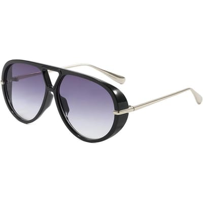 Luxe UV400 Zonnebril Heren Dames Mode Trendy Groot Montuur Bril voor Buiten Reizen Zonbescherming