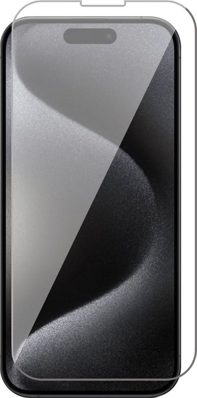 Screenprotector geschikt voor iPhone 15 Pro - Gehard Glas Screen Protector GlassGuard