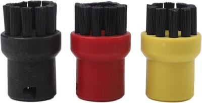 Stoomreiniger Accessoires - Reinigingsborstels - Diepe Reiniging - 8-Delige Set - 10x10x5 cm - Zoals Afgebeeld