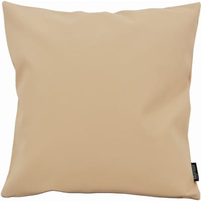 Gek op kussens! Sierkussen arizona beige | 45 x 45 cm | pu leder