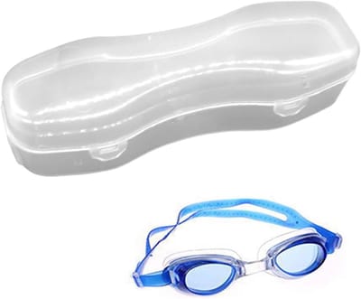 Goggles Box - Beschermhoes Zwembril - Veilig Opbergen - Waterdicht en Schokbestendig - 17.5 cm - Zwart