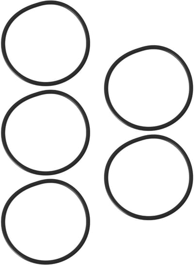 Dailygoods- Afdichting Rubber Ring - 5 Stuks - Douchebak Afdichting - Nitrilrubber - Waterdicht - Perfecte Pasvorm 64x58x3 mm - Douchebakafdichting