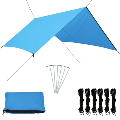 vidaXL - Afdekzeil - 3x2,85 - m - blauw