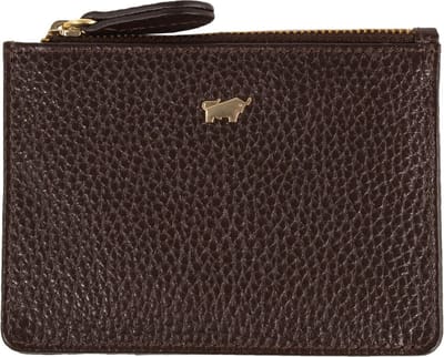 Braun Büffel Leren Portemonnee Sleutelgeval Asti Mini Wallet 4CS Coffee Bruine
