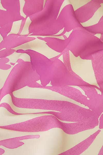 Fabienne Chapot Luana Dress Warm White/pink Punc Maat: 34 | Maxi Jurken Outlet | Dames | Roze