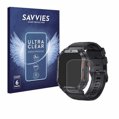 Savvies - Screenprotector voor Denver SWC-191 - Folie Beschermfolie transparant 6 Stuks