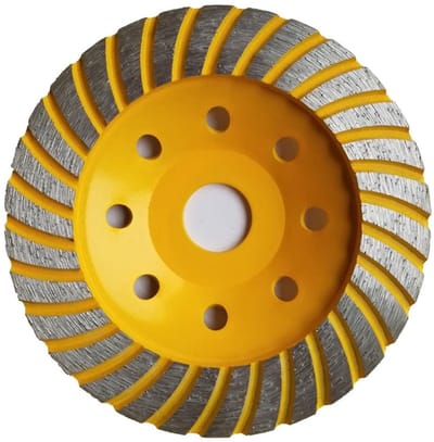 Diamantslijpschijf - 125 x 22,2 mm - Slijpschijf - voor betonslijpen - voor oppervlaktevorming van beton, graniet, steen en metselwerktegels