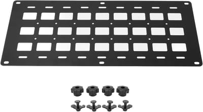 Vrachtwagenbed Paneel Organisator Multifunctioneel 810 x 340 mm L Railopslagpaneel Organizer met Fixerende Basisstudie