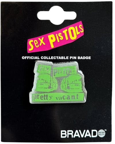 Sex Pistols - Bull Dog Pin - Grijs/Multicolours