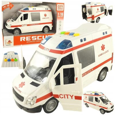 Interactieve Ambulance Speelgoed met Geluid en Licht