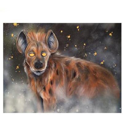 Kristal volledige ronde boor 5D DIY Diamond schilderij borduurwerk kruissteek woondecoratie 20X30CM black