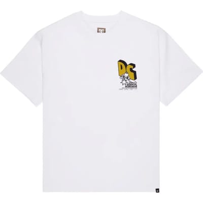 Dc Shoes Anodized T-shirt Met Korte Mouwen Wit M Man