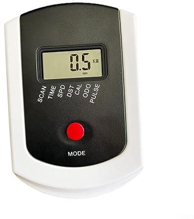 LCD-fietscomputer voor hometrainer met snelheid en hartslagsensor