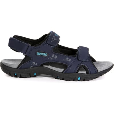 Regatta Vrouwen/dames Haris Sandalen (Marine / Zwart)