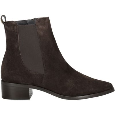 Paul Green 8271 Enkellaarsjes - Enkelboots met rits - Dames - Bruin - Maat 36