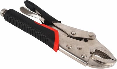 Verstelbare Heavy Duty C Type Klemmen met Gebogen Kaken voor Elektrische Leidingen en Auto Onderhoud