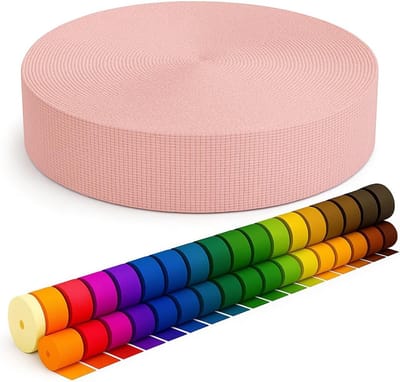 Gordelband Polypropyleen - Tasriem Band - Handwerk Projecten - 50 Kleuren 7 Breedtes - 10 mm tot 50 mm - Veelzijdig