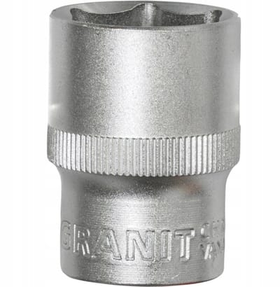 Dopslag 1/2" 21 mm BLACK EDITION - Graniet