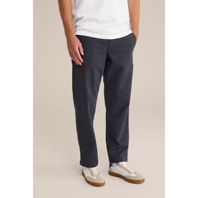 We Fashion Chino Dark Blue Size: W28L32 | Chinos Outlet | Heren | Blauw
