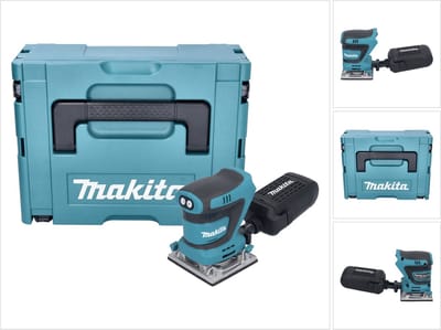Makita DBO 484 ZJ accu-excentrische schuurmachine 18 V 112 x 102 mm + Makpac - zonder accu, zonder oplader