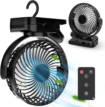 USB Tafelventilator – Stil en Kantelbaar – 3 Snelheden – Ventilator voor Bureau, Computer en Laptop – Zomer Koeling – Zwart