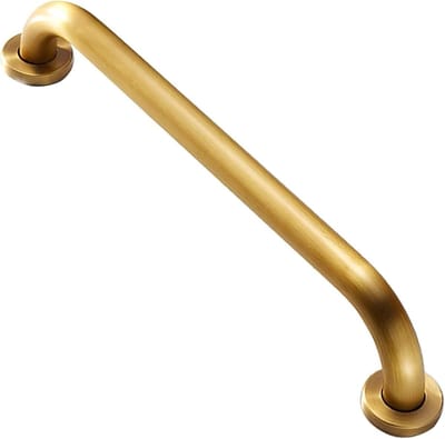 Badkamer handgreep - Douche steun - Veilig douchen - Verborgen schroeven - 60 cm - Zilverkleurig