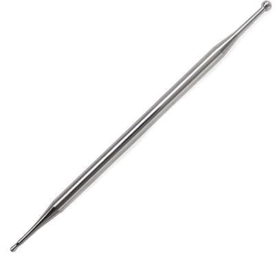 Dailygoods- Gezichtsreflexologietool 13 cm - Draagbaar Massagegereedschap - Acupunctuurnaald - Zelfmassage - Diepe Weefselmassage - Roestvrij Staal - Acupressuurtool