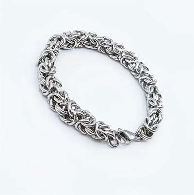 Schakelarmband 8mm roestvrijstaal