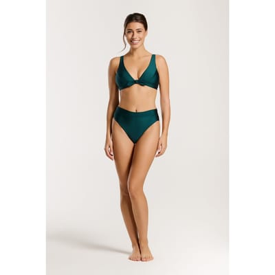 Shiwi Teddy Bikini Set Green Botanic Maat: 34 | Bikini's Outlet | Dames | Groen