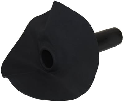 EPDM hemelwaterafvoer 160mm - 90 graden uitloop