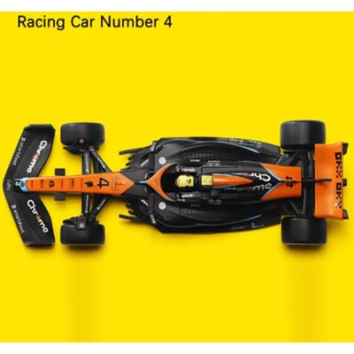 1:24 Modèle de Voiture F1 Rb19 Verstappen Oracle Red Bull Racing Jouet Glisse Avant Alliage Moulé sous Pression Véhicules Célébrations de Fêtes