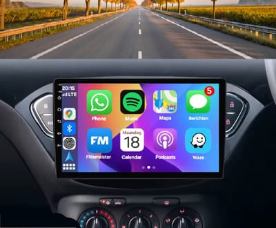 Autoradio 2/32GB met Carplay en Android auto | Geschikt voor Opel Corsa E en Adam 2013-2019| Radio scherm met Navigatie | 2013 2014 2015 2016 2017 2018 2019