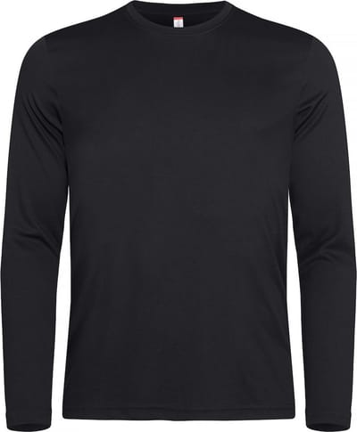 Clique Basic Active-T L/S 029040 - Zwart - XS