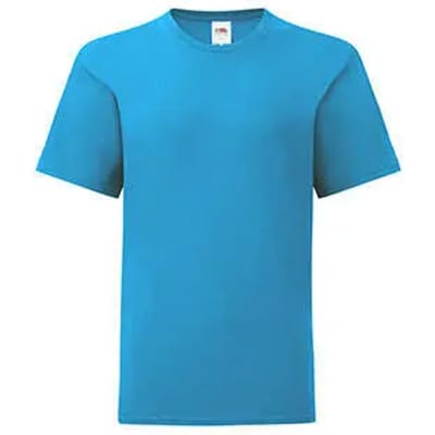 Meisjes-T-shirt Fruit of the Loom Iconic 150