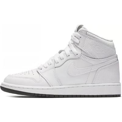 Jordan 1 Retro High Perforée Blanche GS 575441-100 38 white