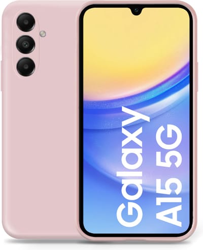 Hoesje geschikt voor Samsung Galaxy A05s - Liquid Back Case Cover Rose