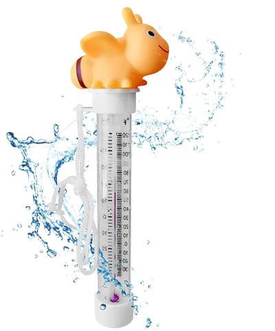 Drijvende thermometer - Watermeter Babybad - Temperatuur meten - Schokbestendig UV-bestendig - 21.5 cm - Kleine bij