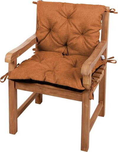 Bankkussen - Zitkussen Rugleuningkussen - Comfortabel Buiten Zitten - Met Bevestigingsbanden - 130x50x50 - Creme