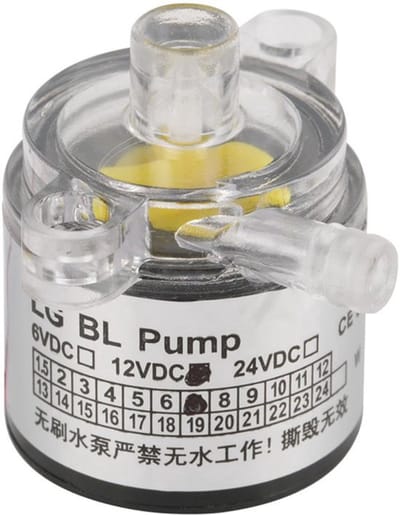 Store_8 - Waterpomp - Mini Elektrisch - Laag Geluid - Zwart - Waterpomp voor Drinkfontein - Geschikt voor Tuin en Solar System