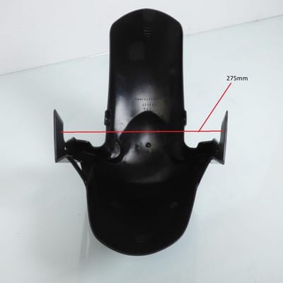 Voorste spatbord p2r voor Yamaha 500 T-Max scooter 2001 tot 2007 glanzend zwart nieuw