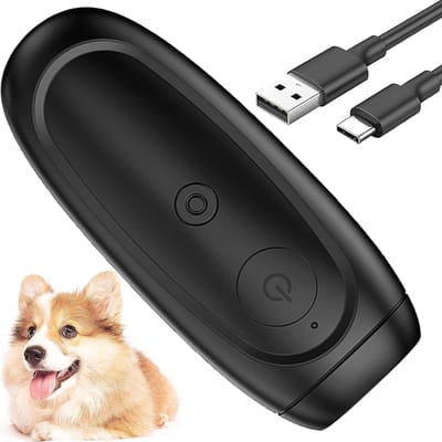 Oplaadbaar Handheld Antibark Apparaat voor Honden - Effectieve Geluidscontrole, Trainingstool en Afschrikmiddel voor Kleine en Grote Honden