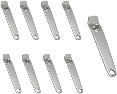 Dailygoods- Flesopener 8 Stuks - Grappige Flesopener - Roestvrij Stalen Flesopener - Multifunctioneel Ontwerp - Onmisbaar Hulpmiddel - Geschikt voor Bier/Wijn - Opener