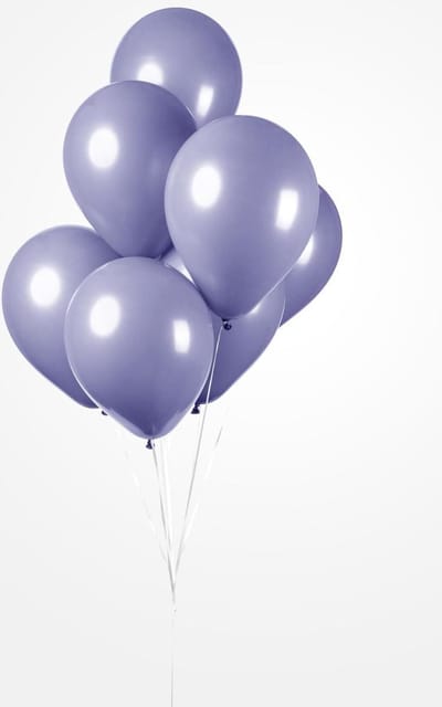 25 Ballonnen Lavender/ Lila , 30 cm ,100% biologisch afbreekbare Ballonnen ,  Helium geschikt, Verjaardag, Feest
