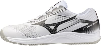 Mizuno Unisex CYCLONE SPEED 5 Volleybalschoen V1GA258059 White Black