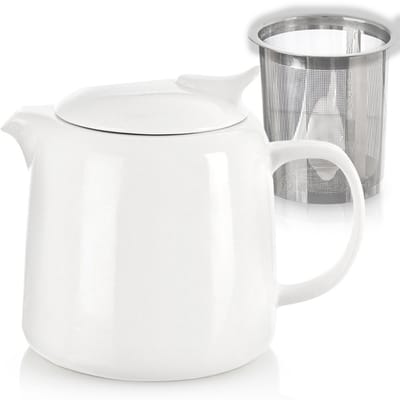 Porseleinen theepot met infuser, 650 ml