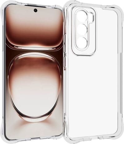 Coverup Hoesje - Geschikt voor OPPO Reno12 Pro Hoesje - Coverup TPU Back Cover met AirBag Corners - Transparant