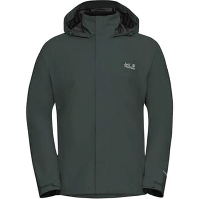 Jack Wolfskin Trailtime 2L Regenjas Heren - Heren Waterdichte jas - Sago Palm